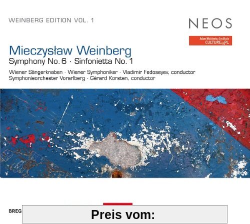 Weinberg Edition Vol.1: Sinfonie 6/Sinfonietta 1 von Wiener Sängerknaben