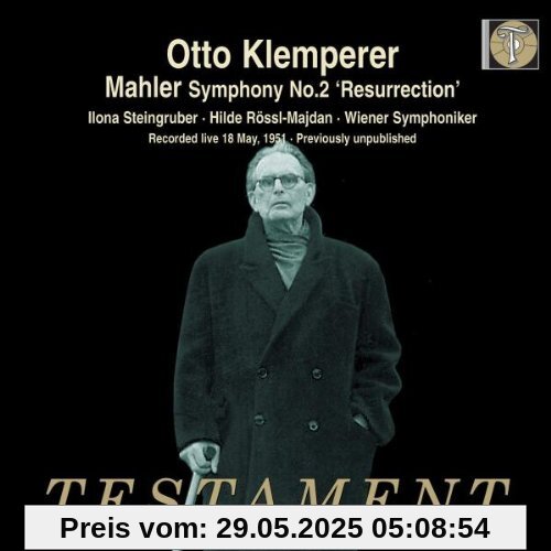 Mahler: Sinfonie Nr. 2 (Klemperer dirigiert, Wien 1951) von Wiener Symphoniker