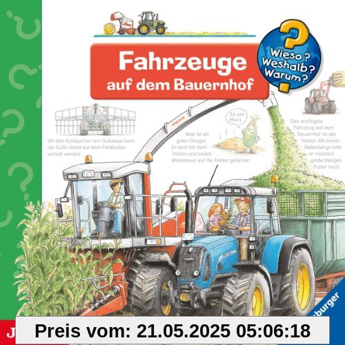 Fahrzeuge auf dem Bauernhof von Wieso? Weshalb? Warum?