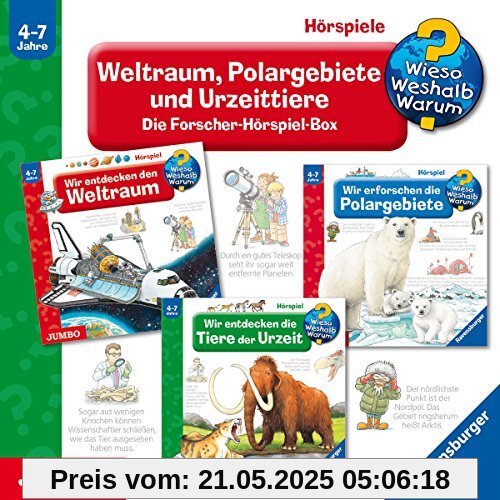 Weltraum,Polargebiete und Urzeittiere (Box) von Wieso? Weshalb? Warum?