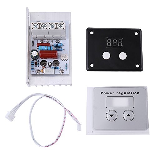 Spannungsregler, digital, digital, Spannungsregler, hohe Leistung, Geschwindigkeitsregler, Elektromotor, Thermostat AC 220 V, 80 A Spannungsregler, digital, digital, Spannungsregler, hohe Leistung, Geschwindigkeitsregler, Elektromotor, Thermostat AC 220 V, 80 A von Wifehelper