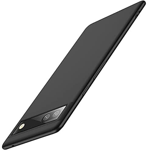 Für Google Pixel 6a Silikoncase TPU Schutz Schwarz Handy Tasche Hülle Cover Etui Zubehör Neu von Wigento