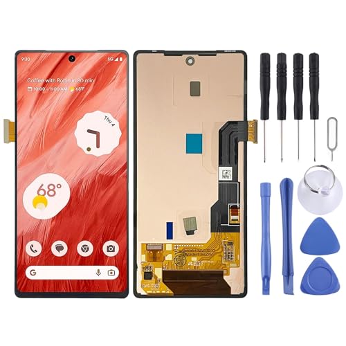 Für Google Pixel 7a Display Full OLED LCD ohne Rahmen Einheit Touch Ersatzteil Reparatur Schwarz von Wigento