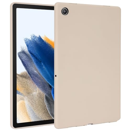 Für Samsung Galaxy Tab A9 TPU Silikon Hülle Tablet Case Ultra dünn Cover Weiß von Wigento