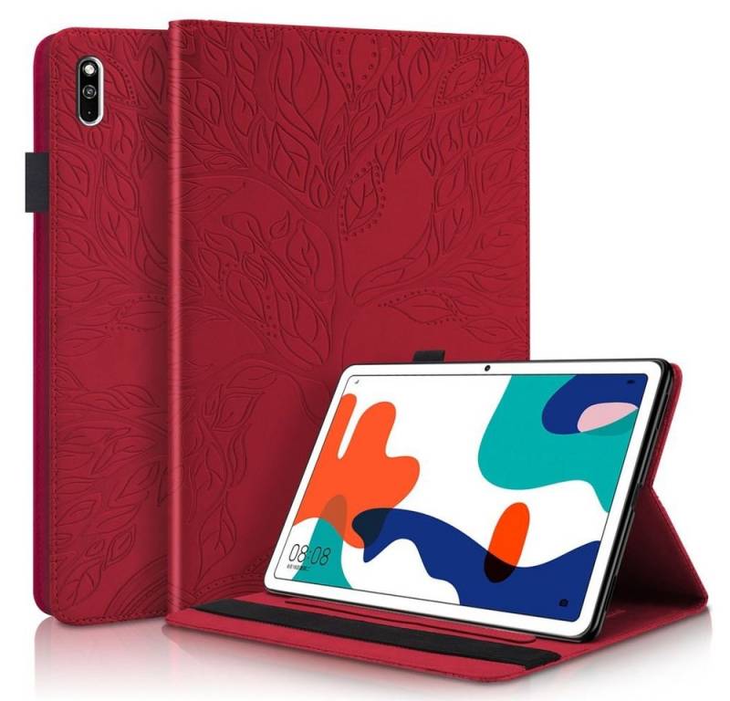 Tablet-Hülle Aufstellbare Kunst-Leder Tasche Baum Muster für Huawei MatePad 2020 10.4 Zoll Etuis Hülle Cover Schutz Case Zubehör von Wigento