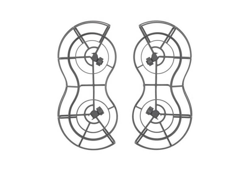 Wigento DJI Mini 4 Pro Original Propeller Schutz Anti Kollisionsring Grau Zubehör Drohne von Wigento