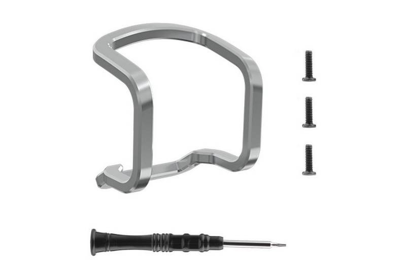 Wigento DJI Neo BRDRC Metall Bumper Crash Bar - Gimbal Objektivschutz Silber Zubehör Drohne von Wigento