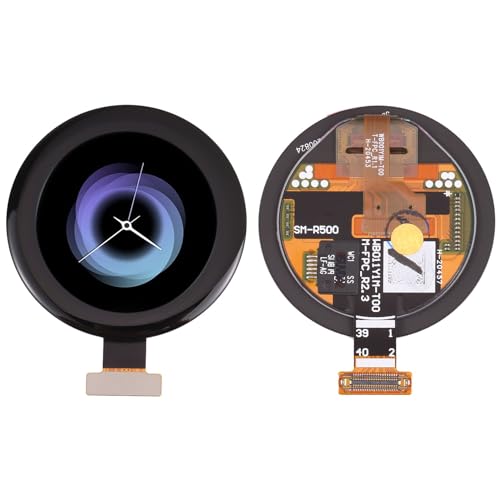 Wigento Display LCD Komplett Einheit Touch Panel für Samsung Galaxy Watch Active SM-R500 Ersatz Schwarz Touchscreen von Wigento