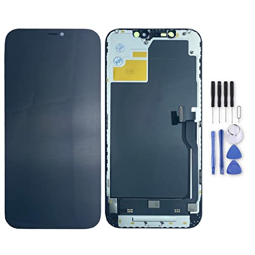 Wigento Für Apple iPhone 12 Pro Max 6.5 Zoll Display Full Hard OLED LCD Einheit Touch Ersatzteil Reparatur Schwarz Neu von Wigento