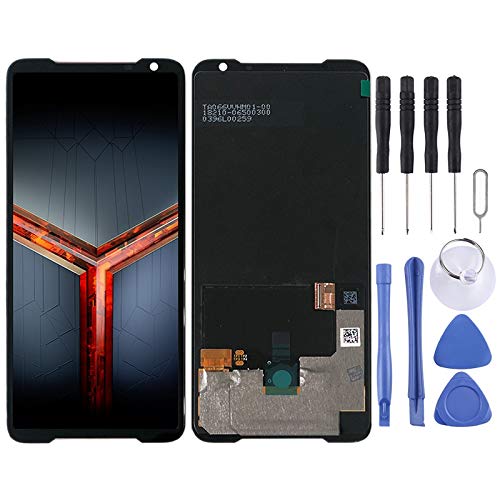 Wigento Für Asus ROG Phone II ZS660KL Display Full LCD Einheit Touch ohne Rahmen Ersatzteil Reparatur Schwarz Neu von Wigento