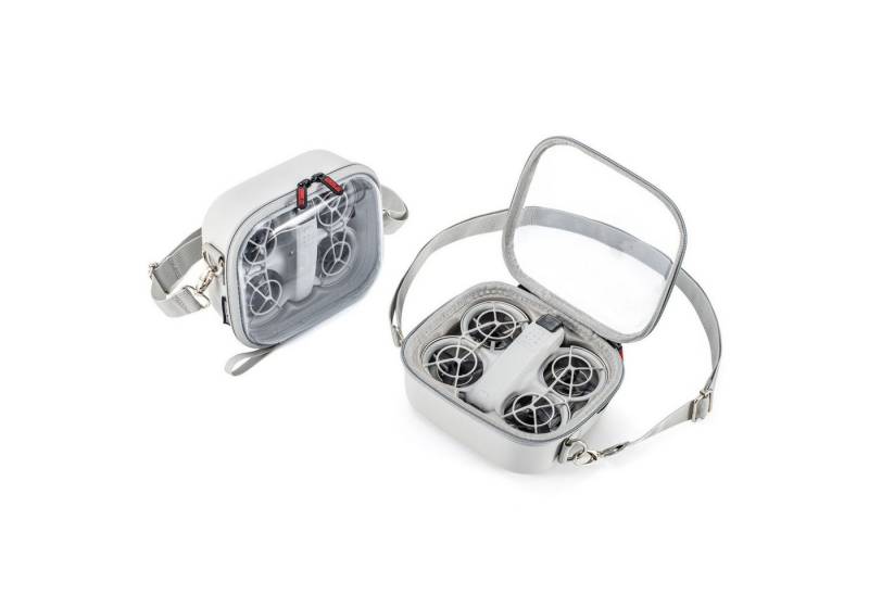 Wigento Für DJI Neo Drohne STARTRC kompakte Tragetasche Transparentem Deckel Zubehör Drohne von Wigento