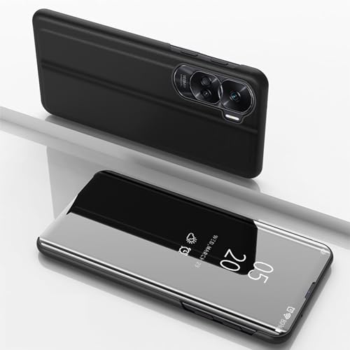 Wigento Für Honor 90 Lite Clear View Spiegel Mirror Smart Cover Schwarz Schutzhülle Cover Etui Tasche Hülle Neu Case Wake UP Funktion Wigento Für Honor 90 Lite Clear View Spiegel Mirror Smart Cover Schwarz Schutzhülle Cover Etui Tasche Hülle Neu Case Wake UP Funktion von Wigento