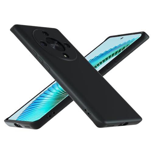 Wigento Für Honor Magic 6 Lite Silikon TPU Schutz Handy Hülle Tasche Etui Cover Schwarz Wigento Für Honor Magic 6 Lite Silikon TPU Schutz Handy Hülle Tasche Etui Cover Schwarz von Wigento