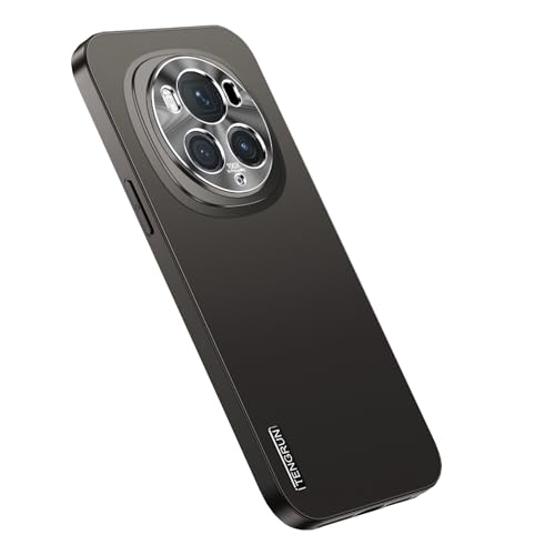 Wigento Für Honor Magic 6 Pro Feinmattes Metall Design Handy Hülle Cover Case Zubehör Schwarz Wigento Für Honor Magic 6 Pro Feinmattes Metall Design Handy Hülle Cover Case Zubehör Schwarz von Wigento