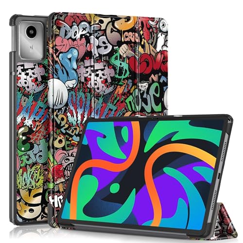 Wigento Für Lenovo Tab M11 3folt Wake UP Smart Cover Tablet Tasche Hülle Case von Wigento