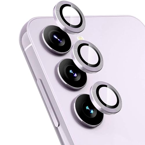 Wigento Für Samsung Galaxy A55 Aluminium Ring Kamera + H9 Tempered Hart Glas Lila Wigento Für Samsung Galaxy A55 Aluminium Ring Kamera + H9 Tempered Hart Glas Lila von Wigento