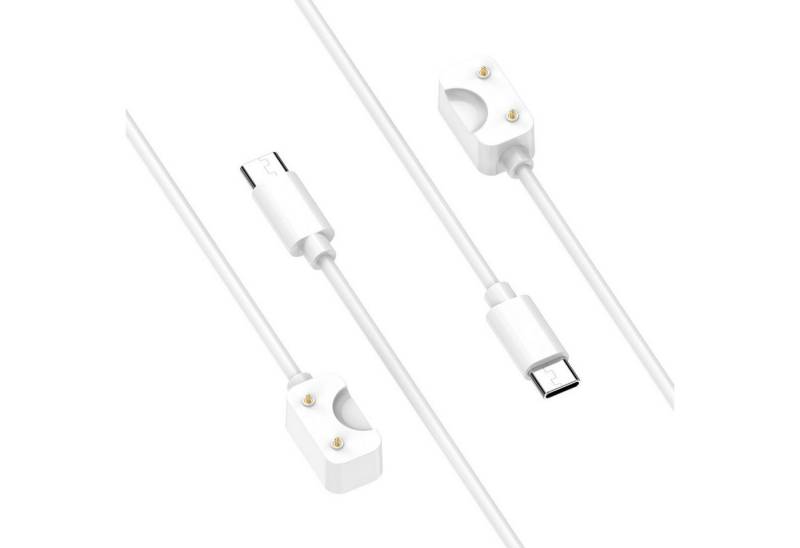 Wigento Für Samsung Galaxy Fit 3 Smart Watch Charging Ladekabel USB - C 55cm Stromadapter von Wigento