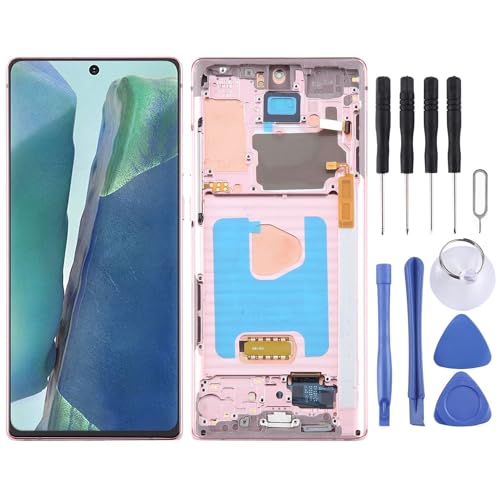 Wigento Für Samsung Galaxy Note 20 Display Full LCD mit Rahmen Einheit Touch Ersatzteil Reparatur Pink Wigento Für Samsung Galaxy Note 20 Display Full LCD mit Rahmen Einheit Touch Ersatzteil Reparatur Pink von Wigento