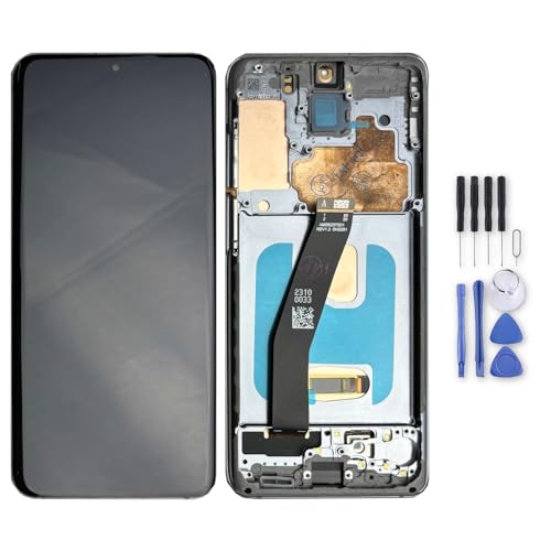 Wigento Für Samsung Galaxy S20 Display Full OLED mit Rahmen Einheit Touch Ersatzteil Reparatur Grau Wigento Für Samsung Galaxy S20 Display Full OLED mit Rahmen Einheit Touch Ersatzteil Reparatur Grau von Wigento