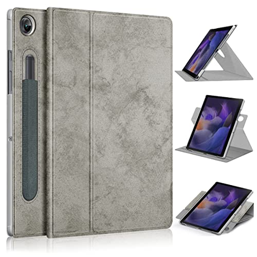 Wigento Für Samsung Galaxy Tab A8 2021 10.5 Zoll SM-X200 360 Grad Rotation + Stift Halterung Tablet Tasche Hülle Case Cover Etui Schutz Grau Neu Wigento Für Samsung Galaxy Tab A8 2021 10.5 Zoll SM-X200 360 Grad Rotation + Stift Halterung Tablet Tasche Hülle Case Cover Etui Schutz Grau Neu von Wigento