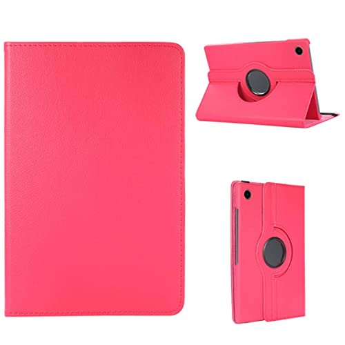 Wigento Für Samsung Galaxy Tab A8 2021 X205 X200 Pink 360 Grad Rotation Kunstleder Hülle Cover Tablet Tasche Case Etuis Neu von Wigento