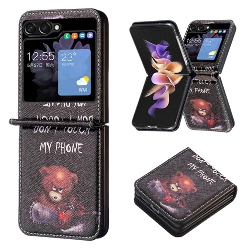 Wigento Für Samsung Galaxy Z Flip5 Kunstleder Handy Tasche Book Motiv 6 Schutz Hülle Case Cover Etui Neu Wigento Für Samsung Galaxy Z Flip5 Kunstleder Handy Tasche Book Motiv 6 Schutz Hülle Case Cover Etui Neu von Wigento