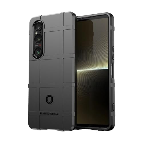Wigento Für Sony Xperia 1 VI Rugged Shield Schock TPU Schutzhülle Tasche Etuis Cover Case Schwarz Wigento Für Sony Xperia 1 VI Rugged Shield Schock TPU Schutzhülle Tasche Etuis Cover Case Schwarz von Wigento