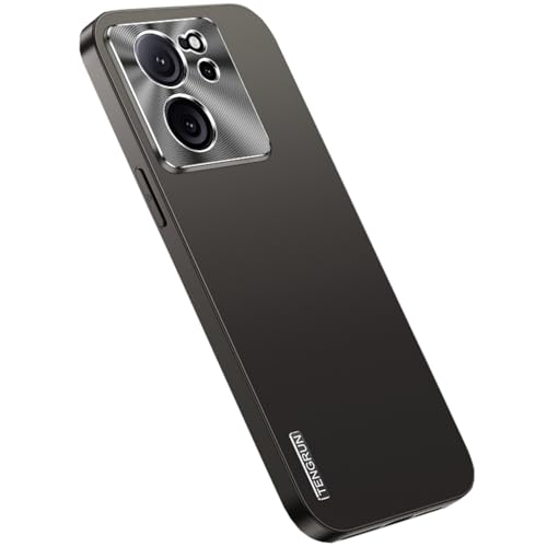 Wigento Für Xiaomi 13T / 13T Pro Feinmattes Metall Design Handy Hülle Cover Case Zubehör Schwarz Wigento Für Xiaomi 13T / 13T Pro Feinmattes Metall Design Handy Hülle Cover Case Zubehör Schwarz von Wigento