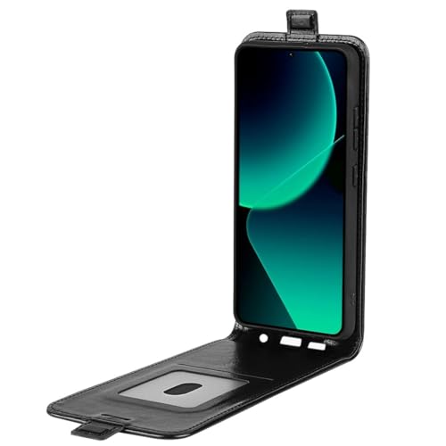 Wigento Für Xiaomi 13T / 13T Pro Fliptasche Premium Schwarz Hülle Case Cover Schutz Zubehör Etui Neu von Wigento