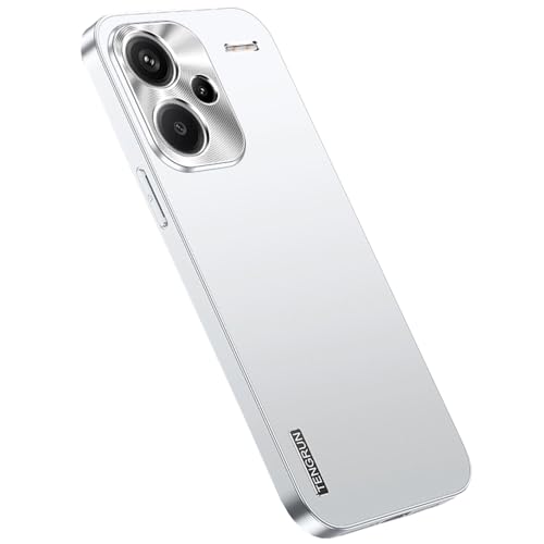 Wigento Für Xiaomi Redmi Note 13 Pro Plus Feinmattes Metall Design Handy Hülle Cover Case Zubehör Silber Wigento Für Xiaomi Redmi Note 13 Pro Plus Feinmattes Metall Design Handy Hülle Cover Case Zubehör Silber von Wigento