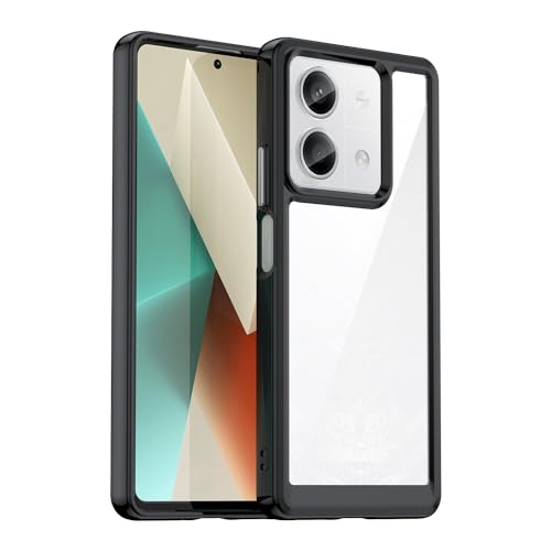 Wigento Für Xiaomi Redmi Note 13 TPU Schutz Handy Hülle Phone Case Cover Zubehör Schwarz Wigento Für Xiaomi Redmi Note 13 TPU Schutz Handy Hülle Phone Case Cover Zubehör Schwarz von Wigento