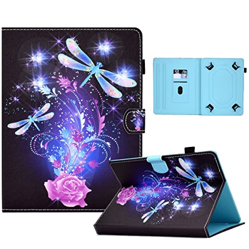 Wigento Für Xiaomi Redmi Pad 10.6 Zoll Universelle Kunstleder Tablet Cover Tasche Motiv 3 Hülle Case Etuis von Wigento