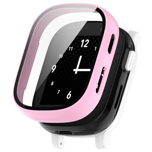 Wigento Für Xplora X6 Play / X6 Children Kunststoff Smart Watch Hülle + H9 Schutzglas Cover Rosa Wigento Für Xplora X6 Play / X6 Children Kunststoff Smart Watch Hülle + H9 Schutzglas Cover Rosa von Wigento
