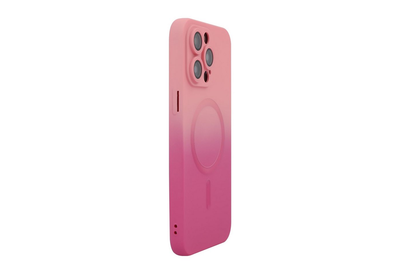 Wigento Handyhülle Für Apple iPhone 16 Pro MagSafe Silikon Hülle im Regenbogen Design, Silikon MagSafe Schutzhülle im Regenbogen-Design mit Linsenschutz Wigento Handyhülle Für Apple iPhone 16 Pro MagSafe Silikon Hülle im Regenbogen Design, Silikon MagSafe Schutzhülle im Regenbogen-Design mit Linsenschutz von Wigento