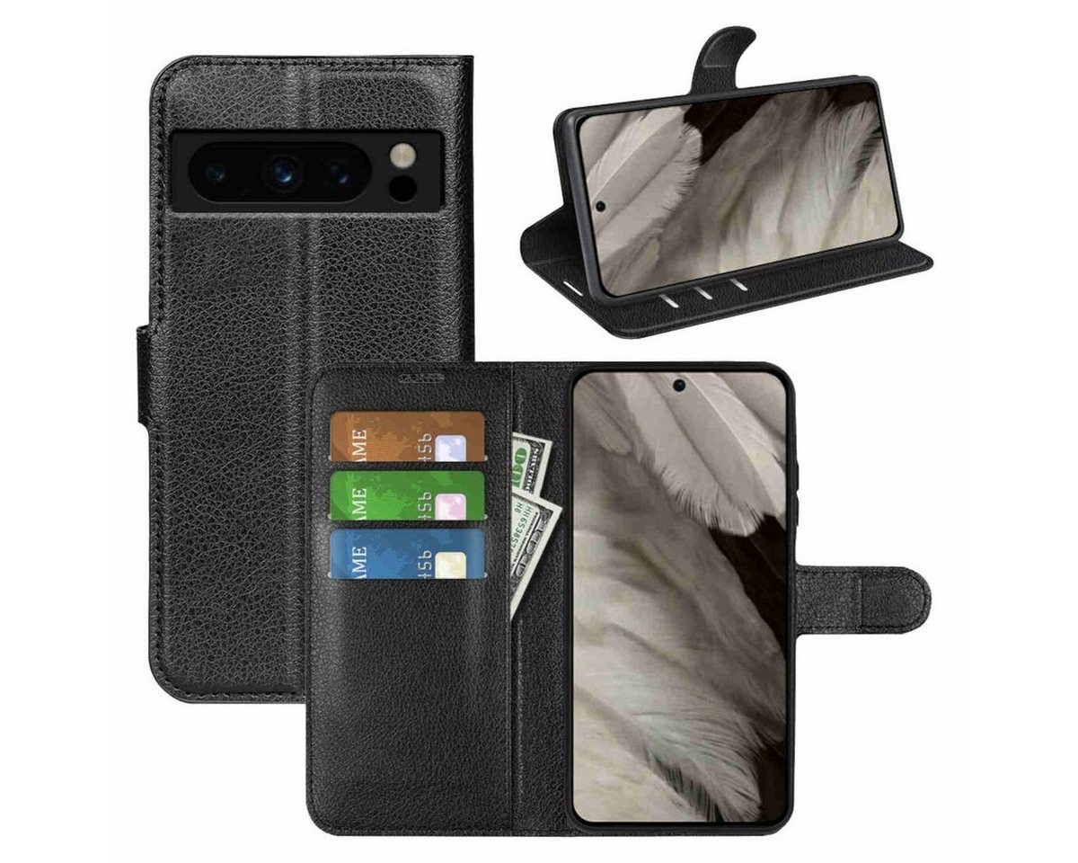Wigento Handyhülle Für Google Pixel 8 Pro Handy Tasche Wallet Hülle Case Cover Etuis Wigento Handyhülle Für Google Pixel 8 Pro Handy Tasche Wallet Hülle Case Cover Etuis von Wigento