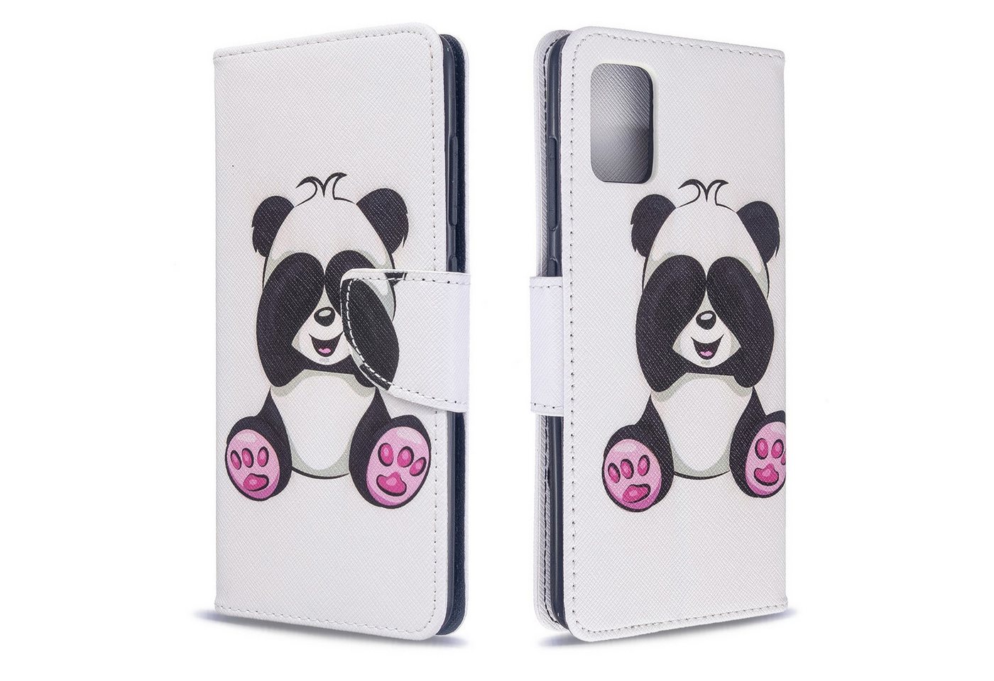 Wigento Handyhülle Für Honor 200 Lite Kunstleder Handy Schutz Tasche Hülle Book Motiv 2 von Wigento