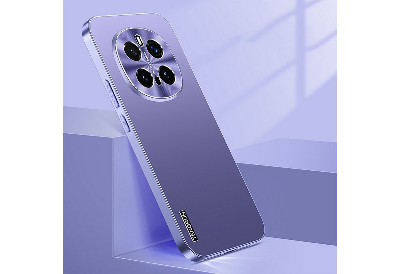 Wigento Handyhülle Für Honor Magic 7 Pro Feinmattes Metall Optik Design Handy Hülle Lila, Mikro-frostige Metallic-Lackierung, stilvolles Design Wigento Handyhülle Für Honor Magic 7 Pro Feinmattes Metall Optik Design Handy Hülle Lila, Mikro-frostige Metallic-Lackierung, stilvolles Design von Wigento
