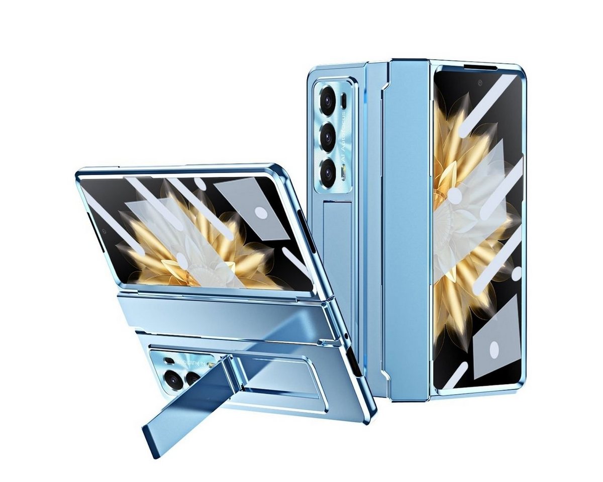 Wigento Handyhülle Für Honor Magic V2 Integrierte faltbare Handy Schutz Hülle + Halterung Wigento Handyhülle Für Honor Magic V2 Integrierte faltbare Handy Schutz Hülle + Halterung von Wigento