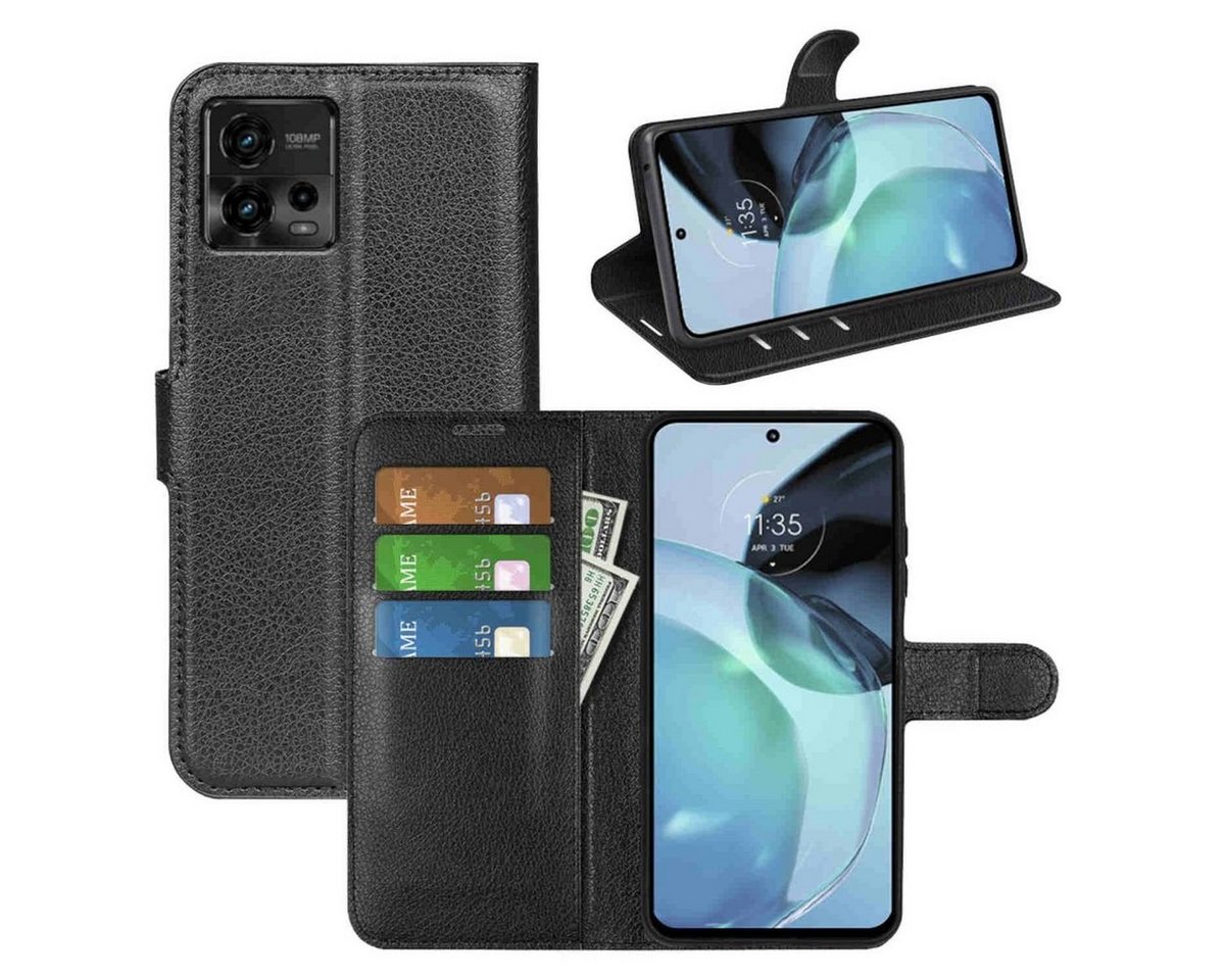 Wigento Handyhülle Für Motorola Moto G72 Handy Tasche Wallet Premium Schutz Hülle Case Cover Etuis Neu Zubehör Wigento Handyhülle Für Motorola Moto G72 Handy Tasche Wallet Premium Schutz Hülle Case Cover Etuis Neu Zubehör von Wigento