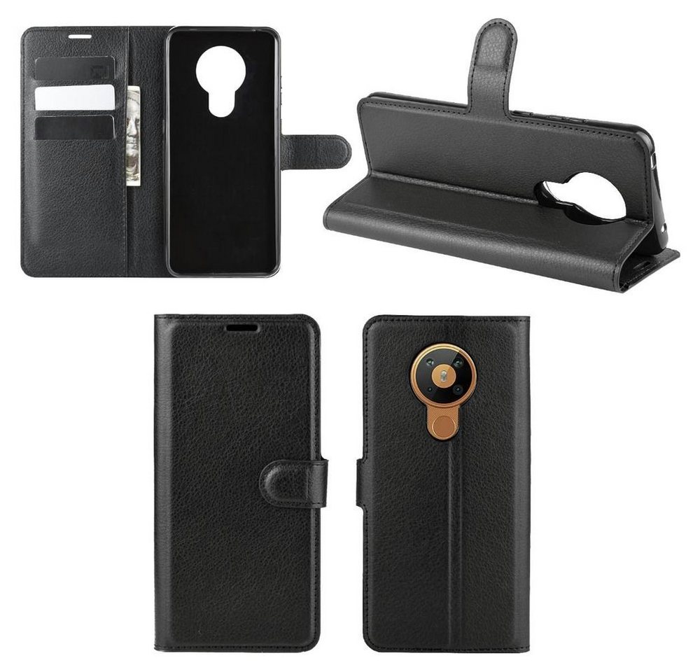 Wigento Handyhülle Für Nokia 3.4 Handy Tasche Wallet Premium Schutz Hülle Case Cover Etuis Neu Zubehör von Wigento