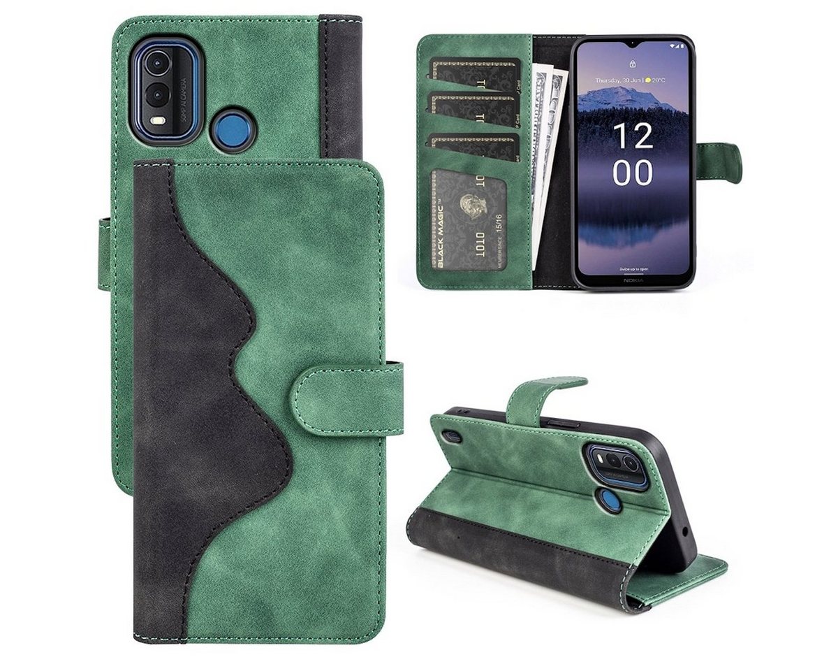 Wigento Handyhülle Für Nokia G11 Plus Design Handy Tasche Wallet Premium Schutz Hülle Case Cover Etuis Neu Zubehör von Wigento