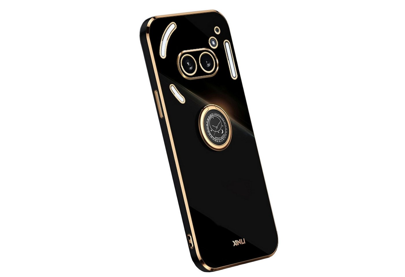 Wigento Handyhülle Für Nothing Phone 2a / Plus Xinli 6D Beschichtung TPU Hülle Ringhalter Wigento Handyhülle Für Nothing Phone 2a / Plus Xinli 6D Beschichtung TPU Hülle Ringhalter von Wigento
