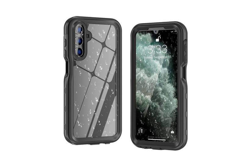 Wigento Handyhülle Für Samsung Galaxy A16 360 Grad Full Body Wasserdichte Schutz Tasche, IP68 Wasserdichte und stoßfeste Schutzhülle von Wigento