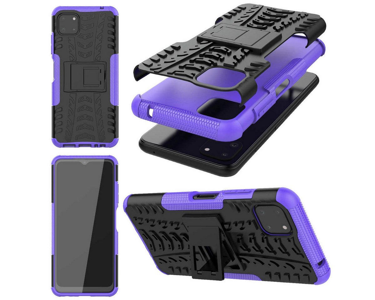 Wigento Handyhülle Für Samsung Galaxy A22 5G Hybrid Handy Tasche Outdoor Etuis Hülle Cover Case Wigento Handyhülle Für Samsung Galaxy A22 5G Hybrid Handy Tasche Outdoor Etuis Hülle Cover Case von Wigento
