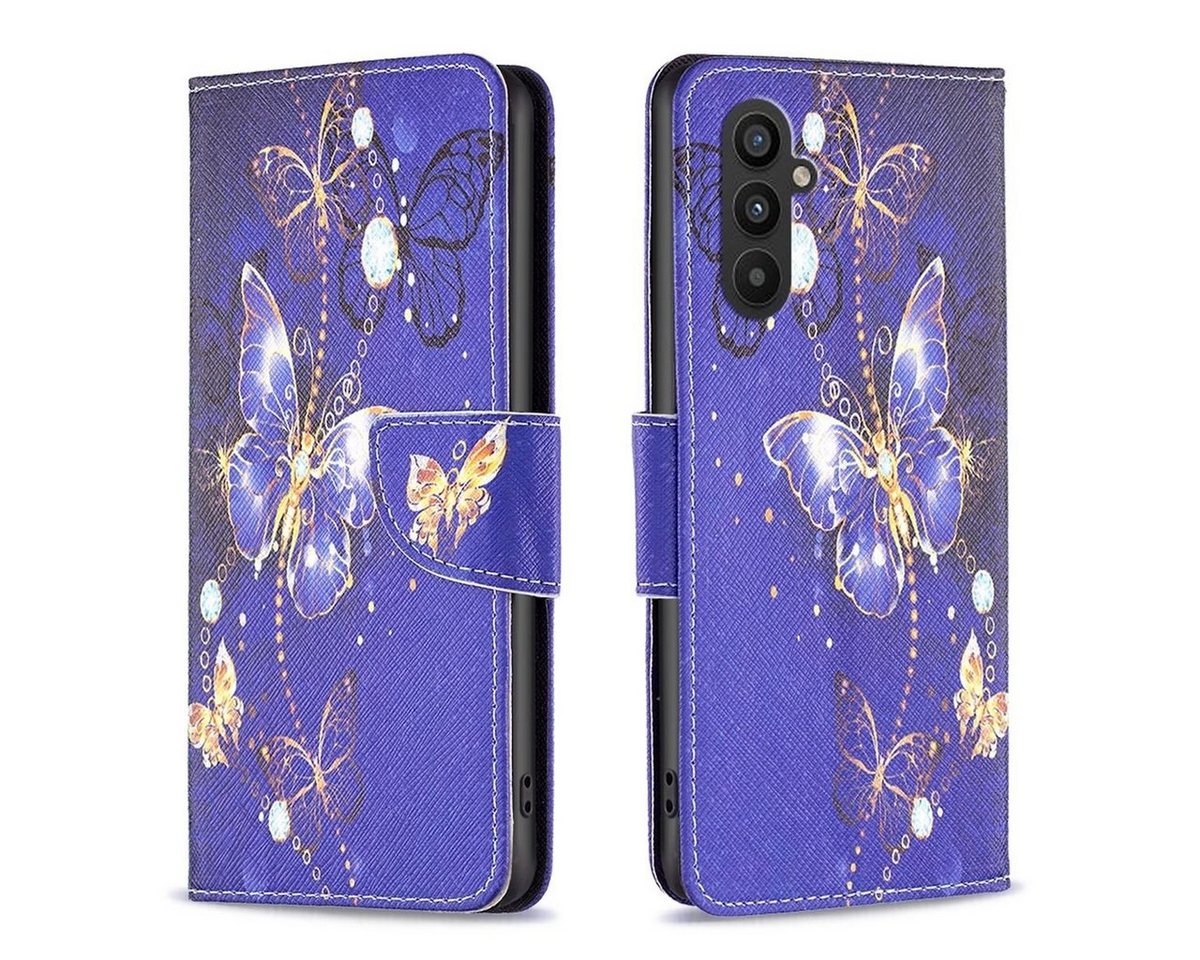 Wigento Handyhülle Für Samsung Galaxy A25 Kunstleder Handy Tasche Hülle Book Motiv 4 Case Wigento Handyhülle Für Samsung Galaxy A25 Kunstleder Handy Tasche Hülle Book Motiv 4 Case von Wigento