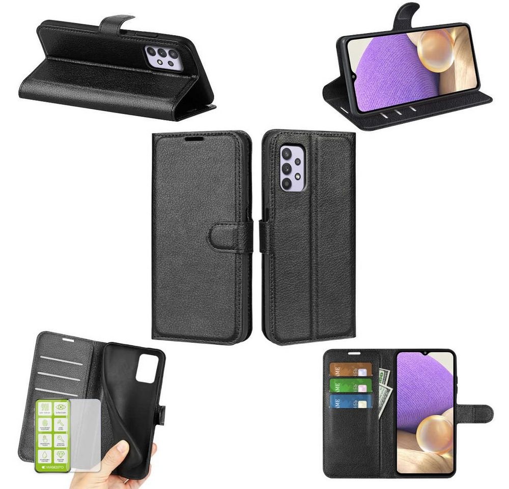 Wigento Handyhülle Für Samsung Galaxy A53 5G Handy Tasche Wallet Premium Schutz Hülle Case Cover Etuis Neu Zubehör von Wigento