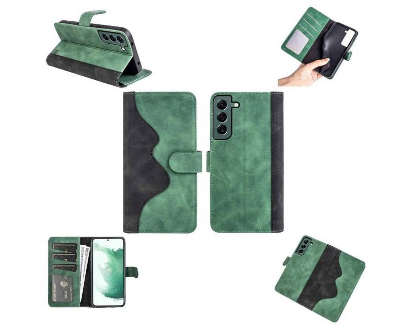 Wigento Handyhülle Für Samsung Galaxy S23 Design Handy Tasche Wallet Premium Schutz Hülle Case Cover Etuis Neu Zubehör von Wigento