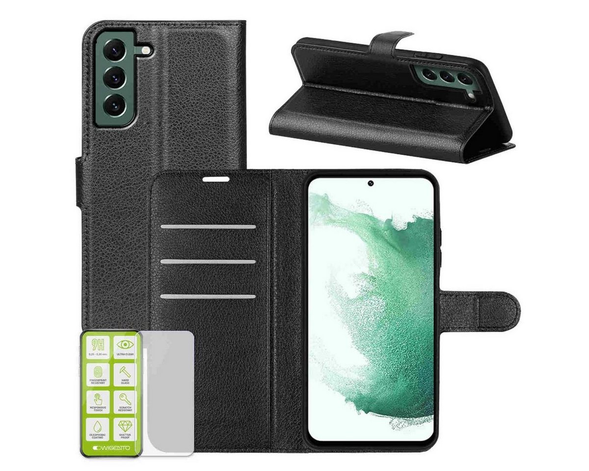 Wigento Handyhülle Für Samsung Galaxy S23 Handy Tasche Wallet Premium Schutz Hülle Case Cover Etuis Neu Zubehör von Wigento