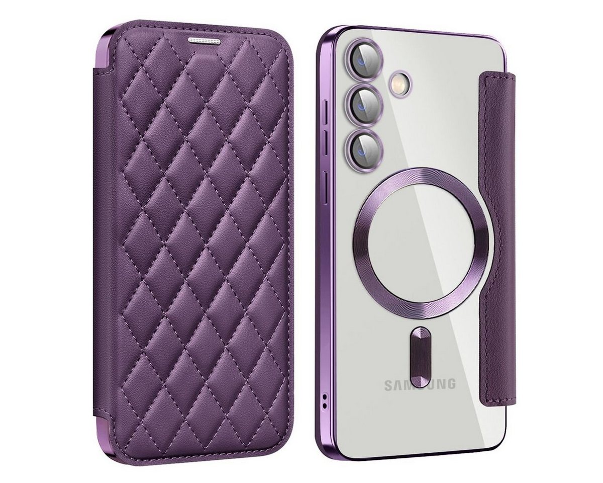 Wigento Handyhülle Für Samsung Galaxy S24 360 Grad Full Magsafe Anti Datenklau Hülle Case Wigento Handyhülle Für Samsung Galaxy S24 360 Grad Full Magsafe Anti Datenklau Hülle Case von Wigento
