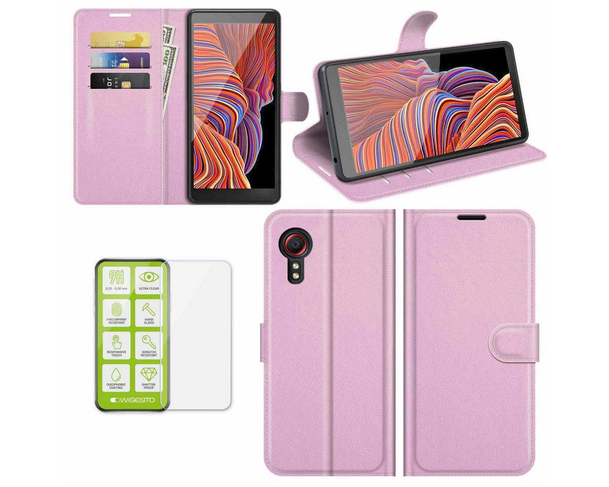 Wigento Handyhülle Für Samsung Galaxy Xcover 5 Handy Tasche Wallet Schutz Hülle Case Etui Wigento Handyhülle Für Samsung Galaxy Xcover 5 Handy Tasche Wallet Schutz Hülle Case Etui von Wigento